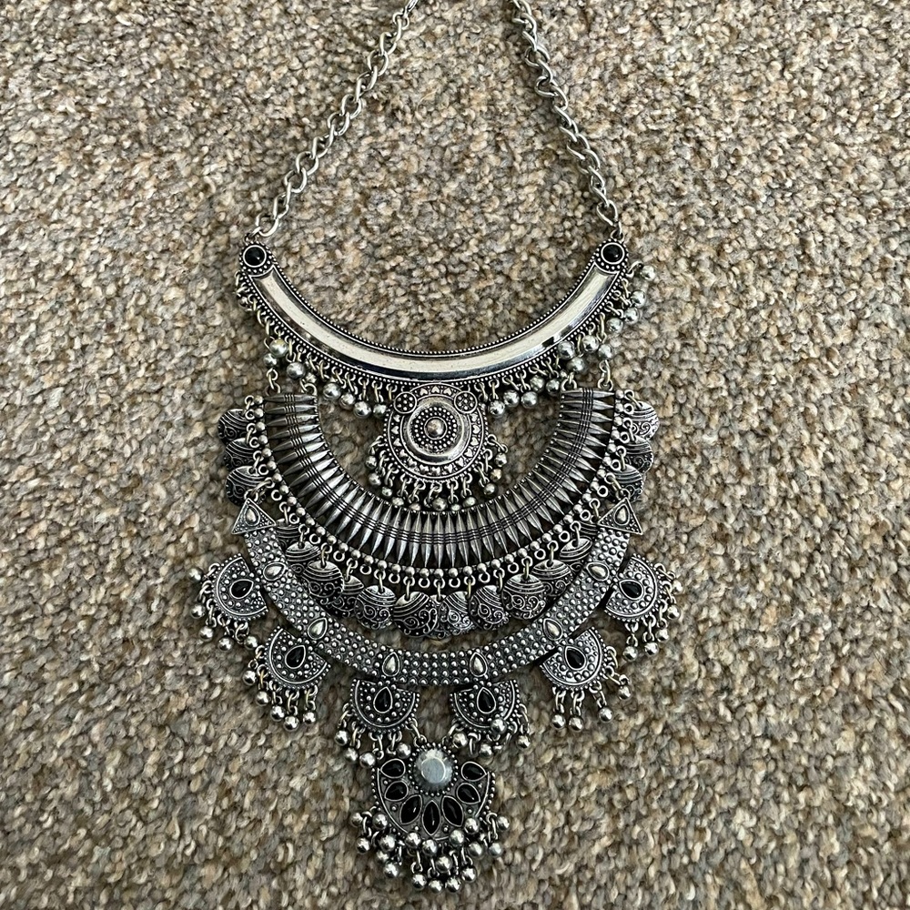 Boho Statement Necklace - image 1